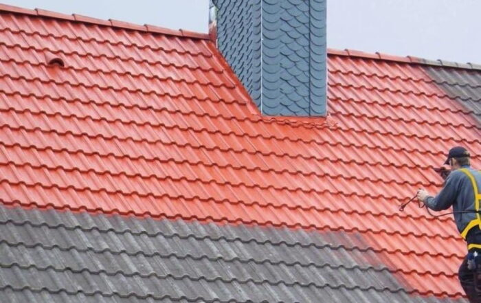 Polymex 2055 - Elyaflı Çatı İzolasyon Kremit Ondulin Boyası - Görsel 2